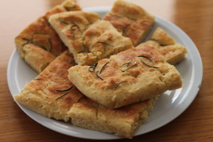 Focaccia al rosmarino