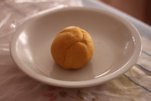 Palla di pasta fresca