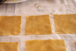 Pasta fresca sbollentata