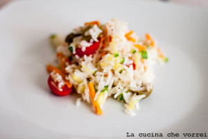 Riso basmati e verdure