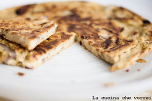 Farifrittata ceci e cipolle