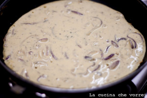 Farifrittata in cottura