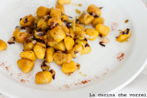 Gnocchi patate e zucca