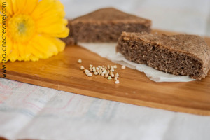 Torta con grano saraceno