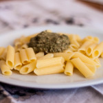 Penne al pesto siciliano