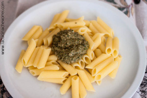 Pesto di sedano e basilico