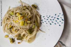Spaghetti zucchine e limone